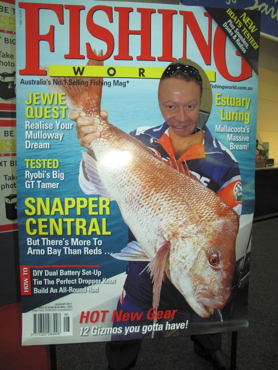 Fisho at the Boat Show